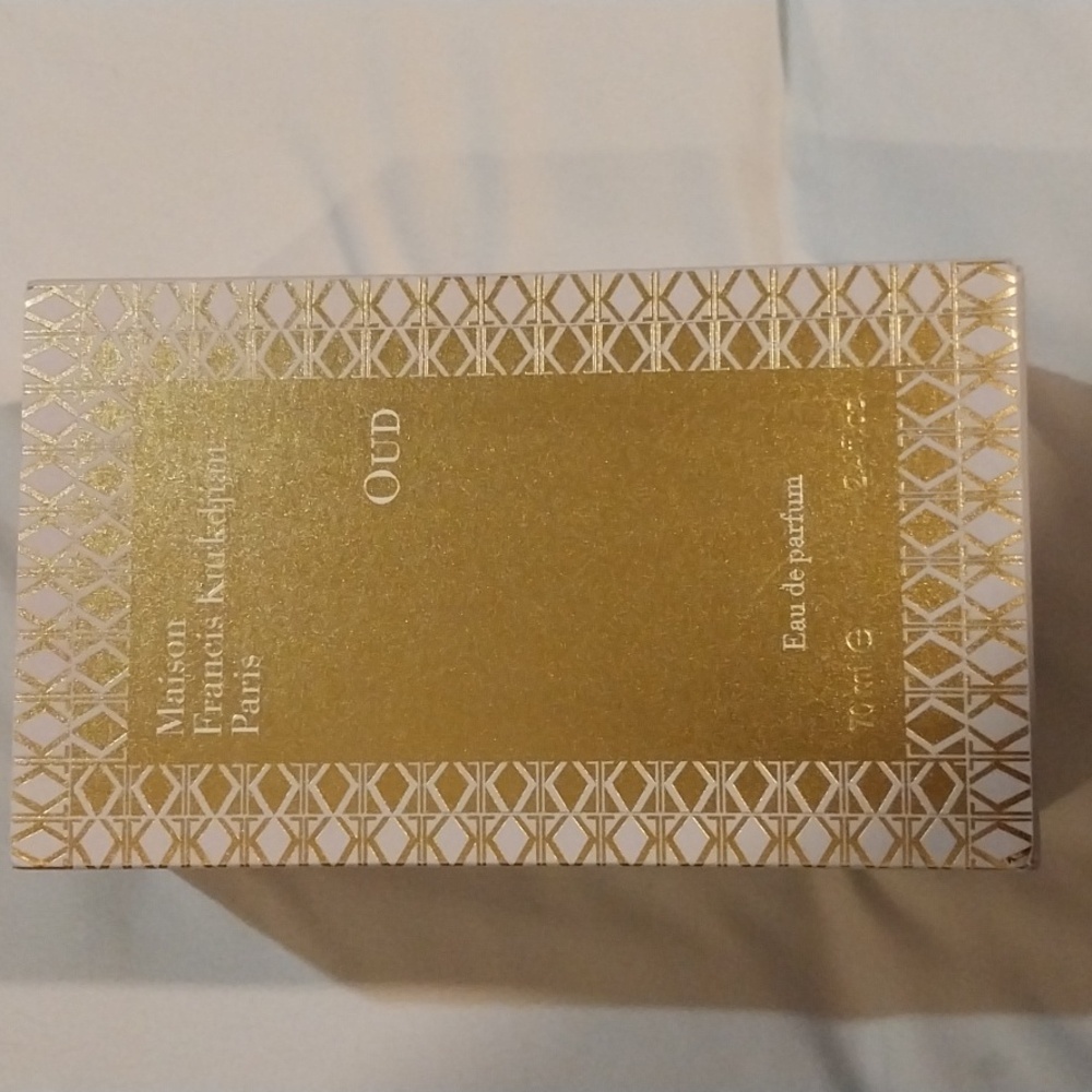 Maison Francis Kurkdjian OUD Gold Packaging